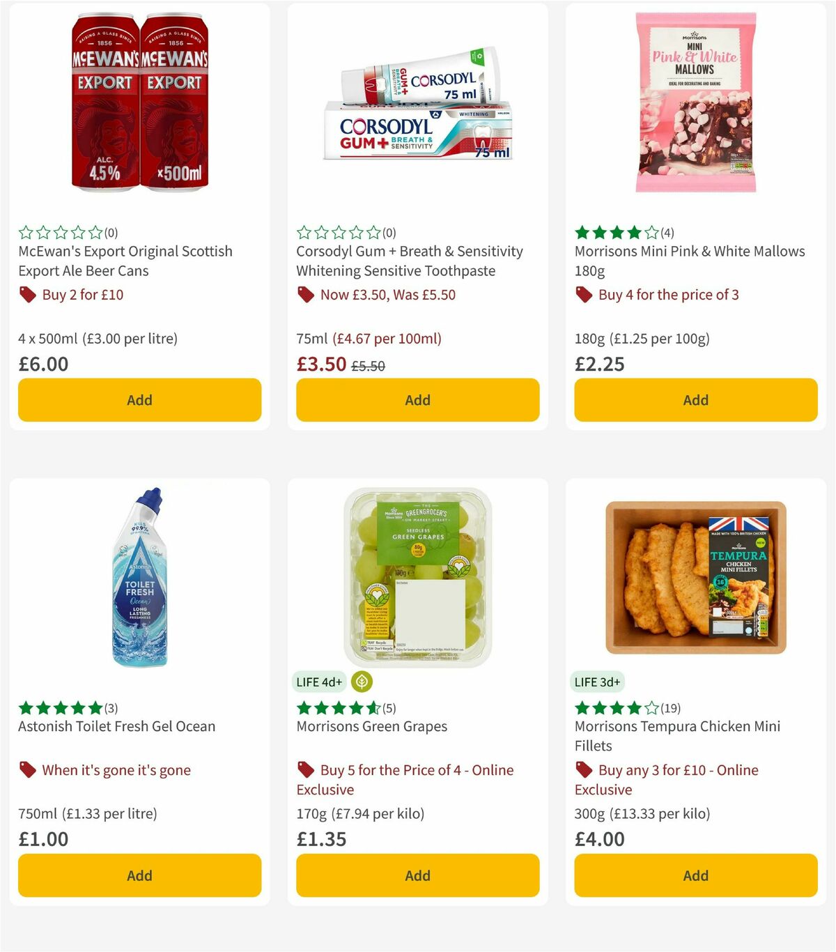 Morrisons Offers from 23 June