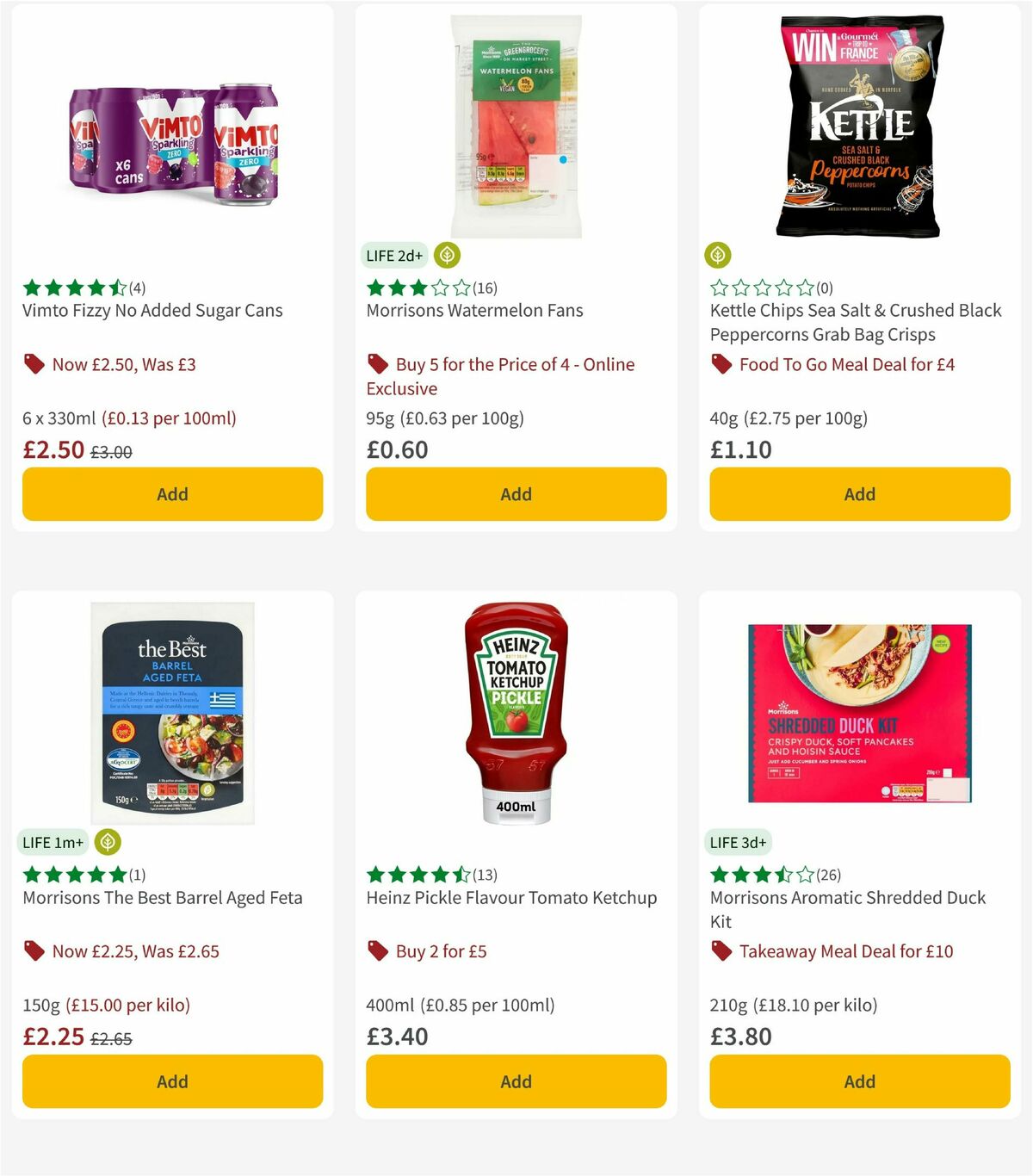 Morrisons Offers from 23 June