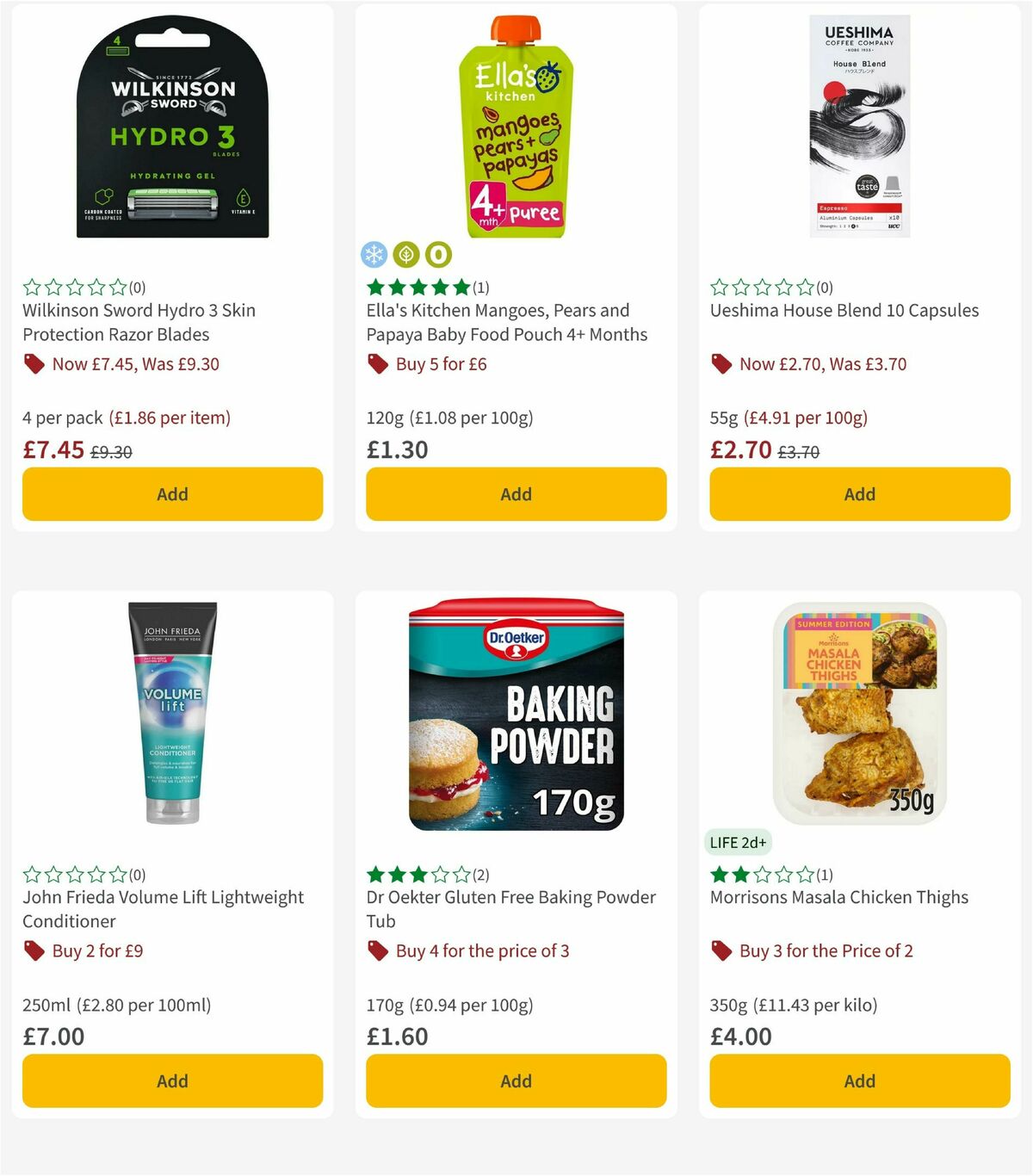 Morrisons Offers from 23 June