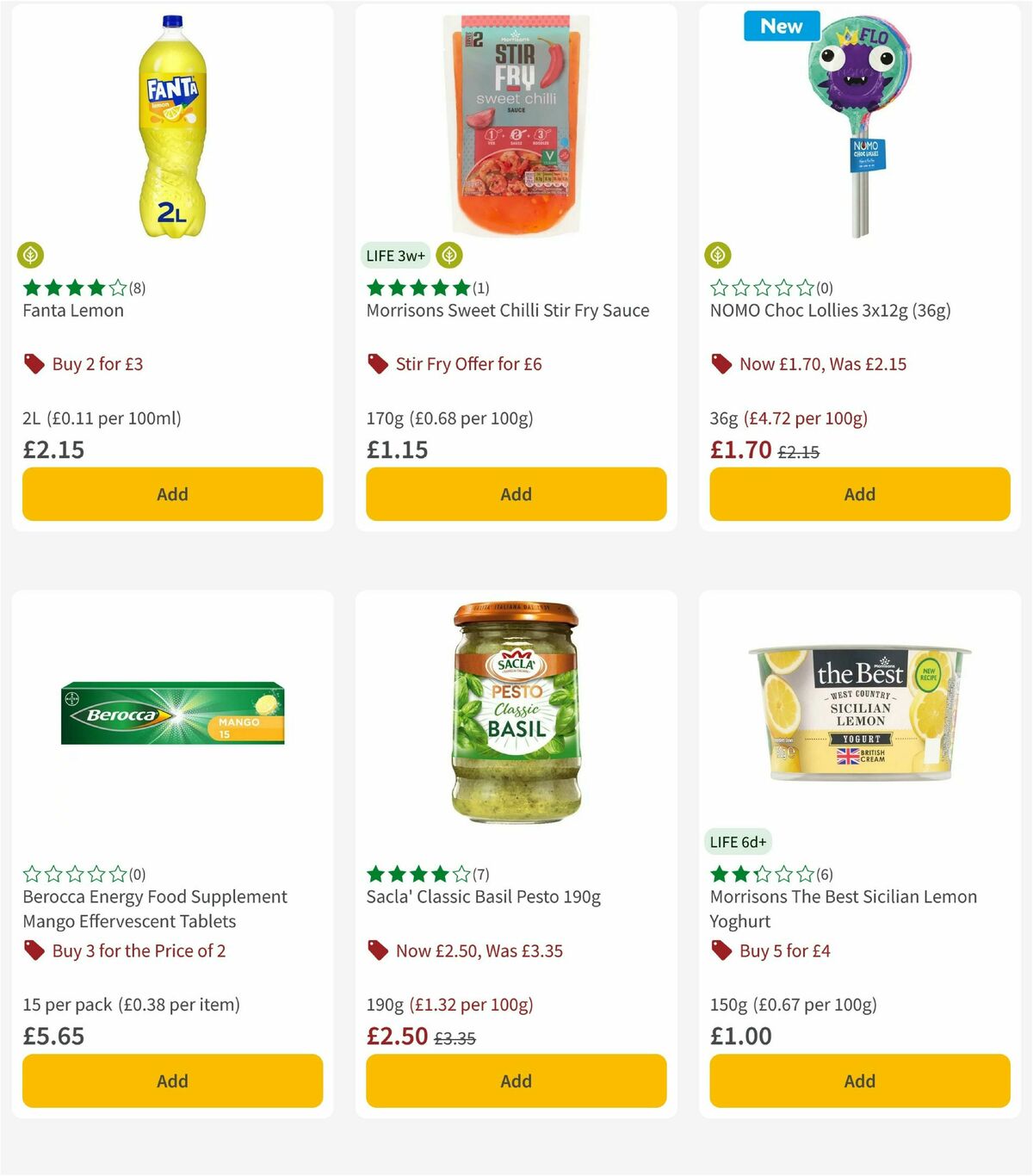 Morrisons Offers from 23 June