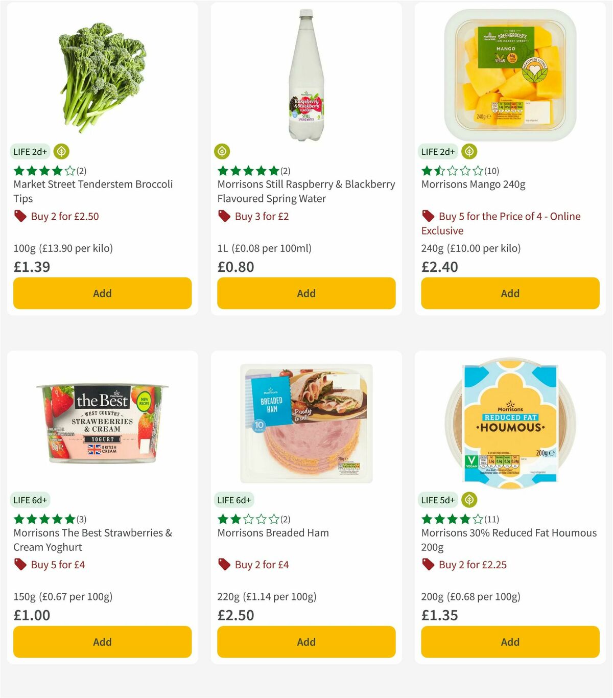 Morrisons Offers from 8 July