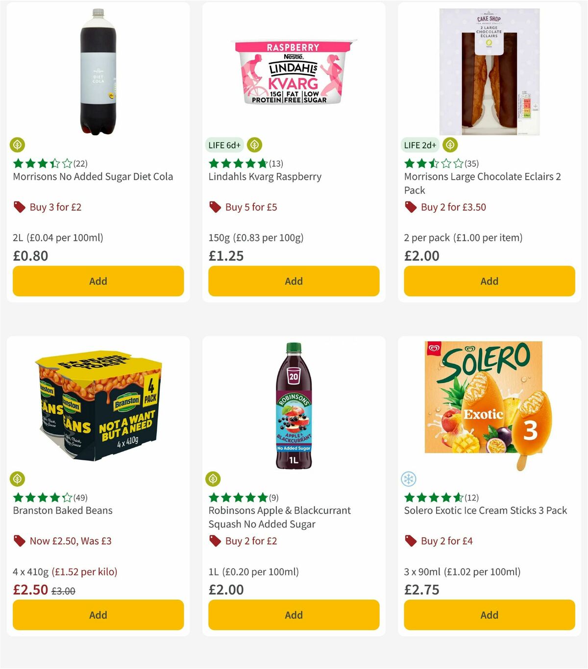 Morrisons Offers from 8 July