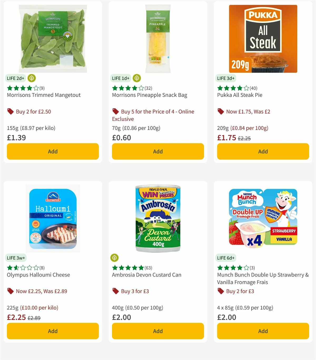 Morrisons Offers from 8 July