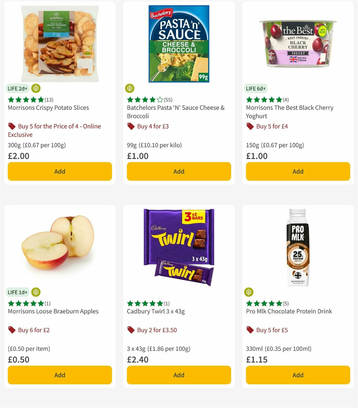 Morrisons Offers from 8 July