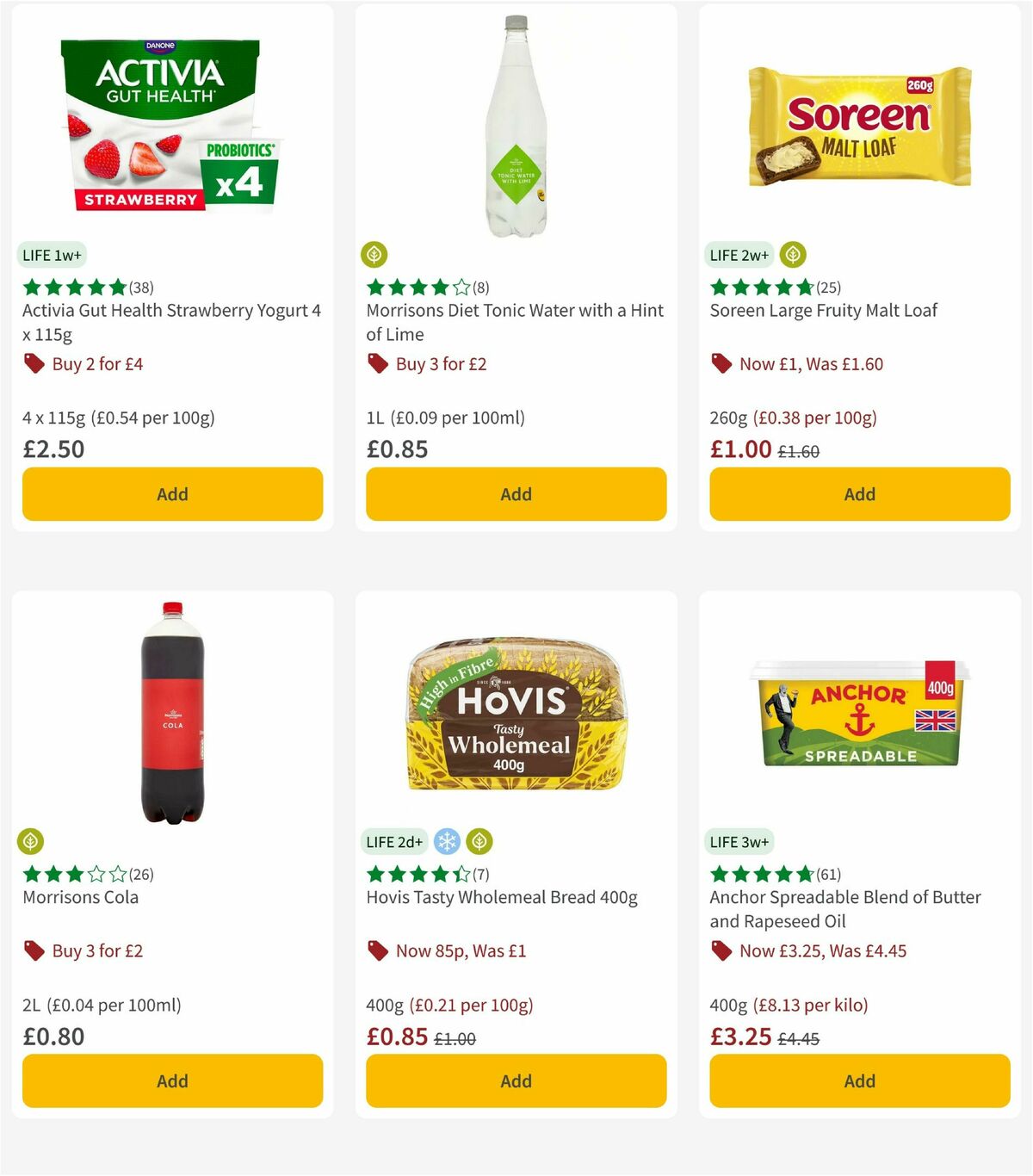 Morrisons Offers from 8 July