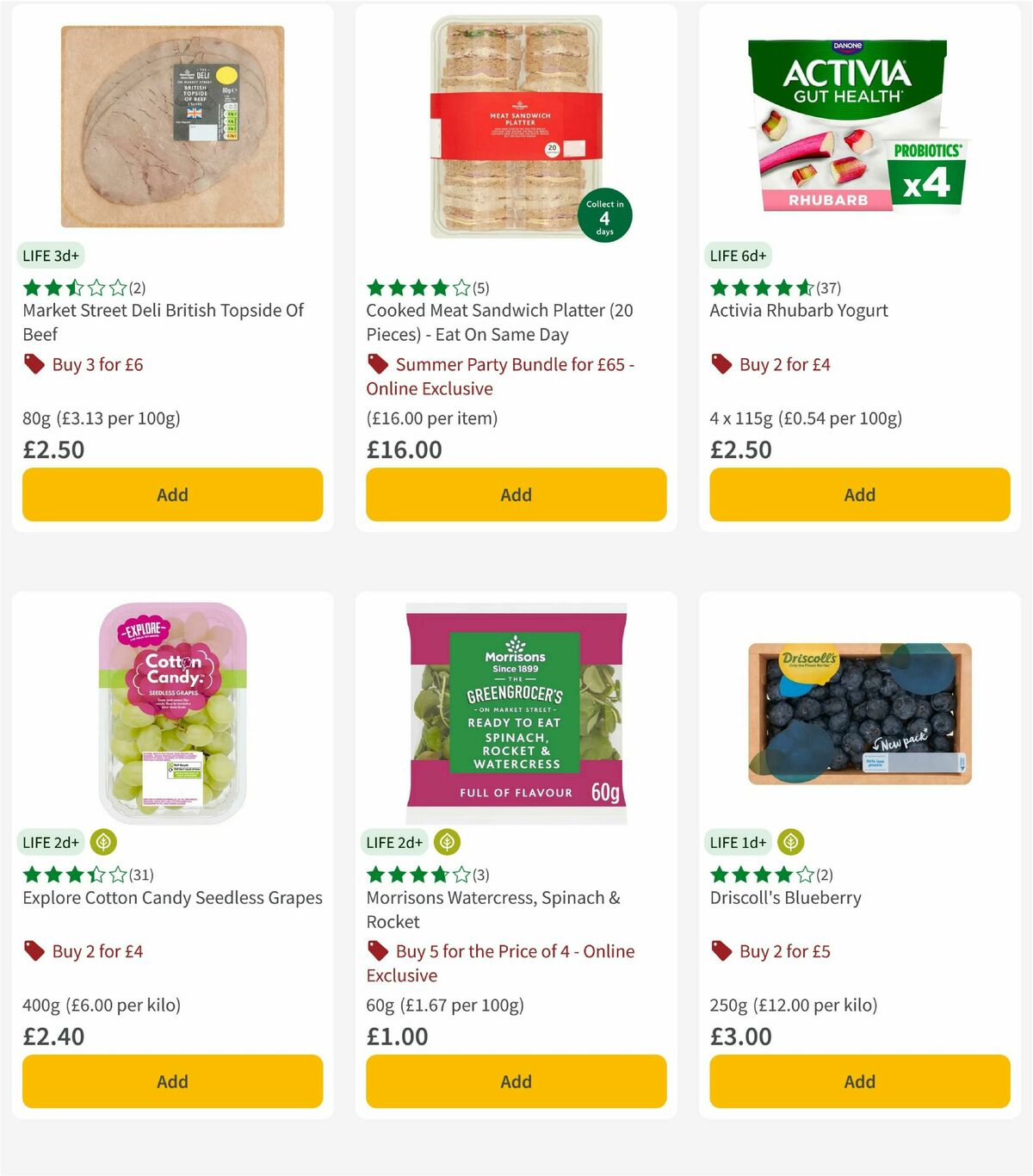 Morrisons Offers from 8 July