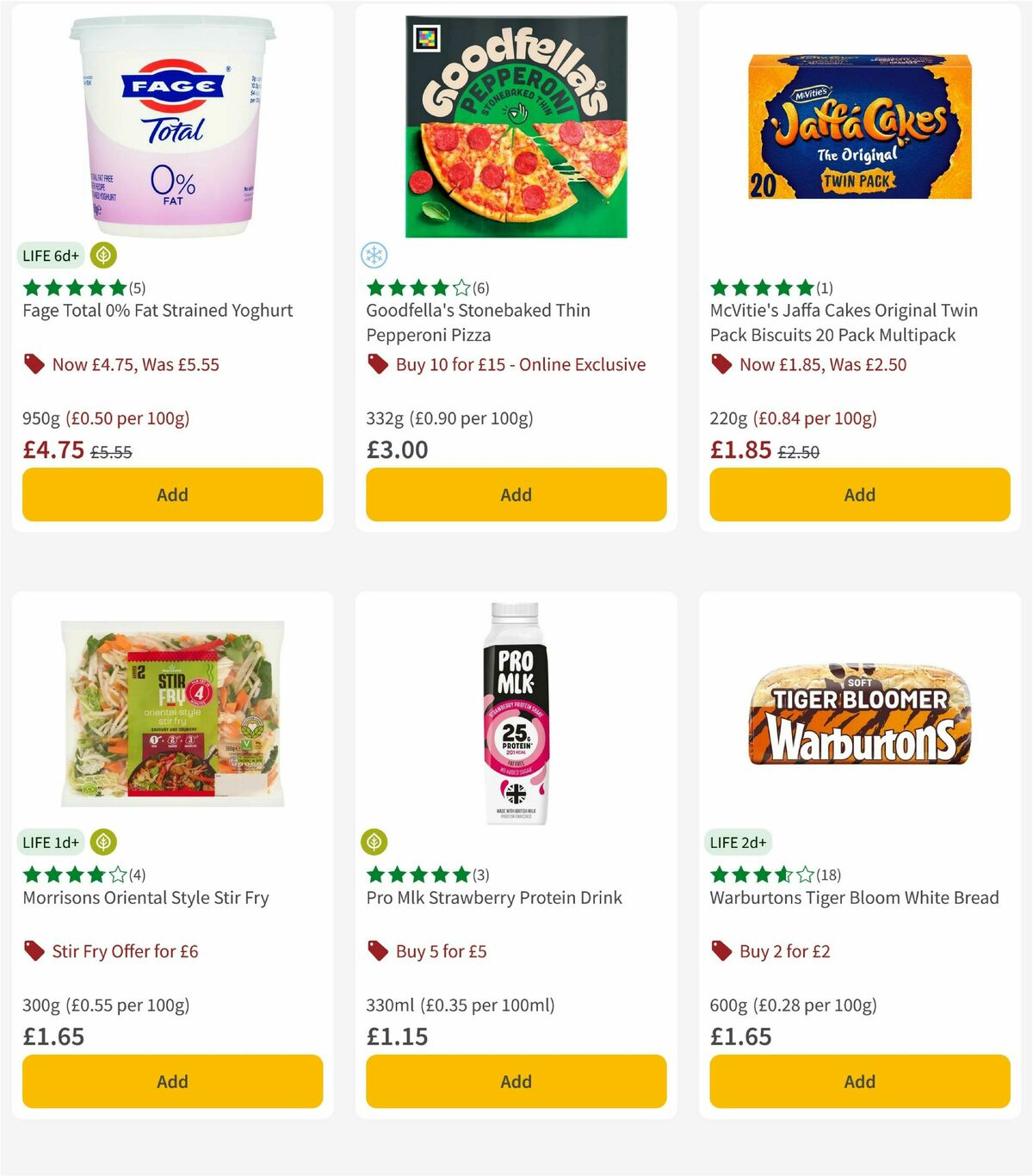 Morrisons Offers from 8 July