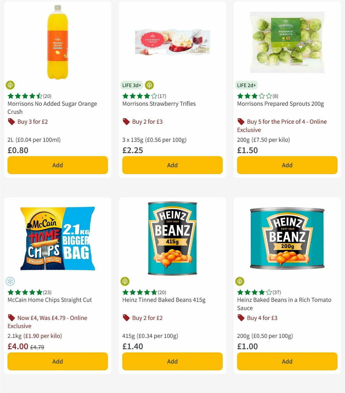 Morrisons Offers from 8 July