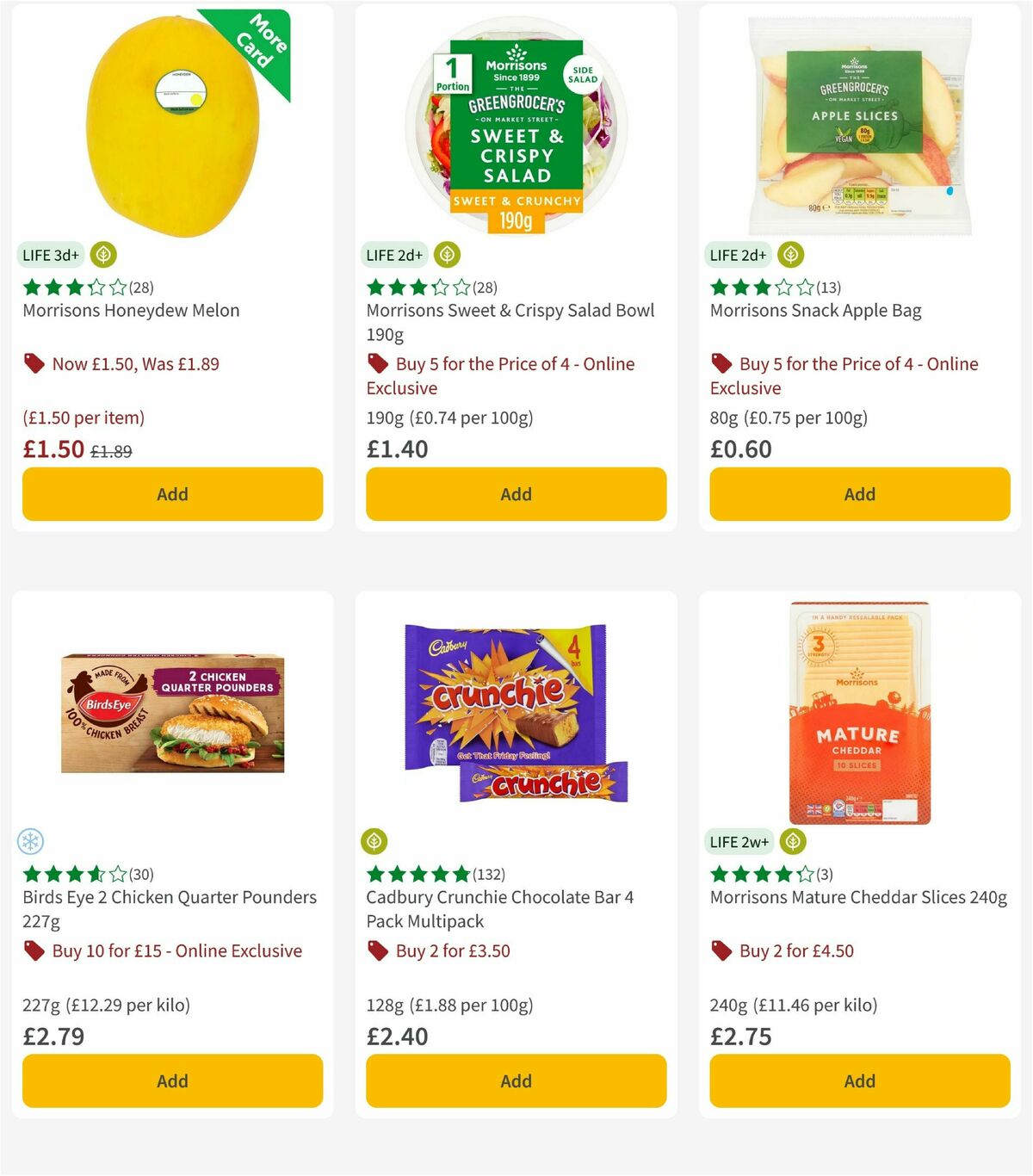 Morrisons Offers from 8 July