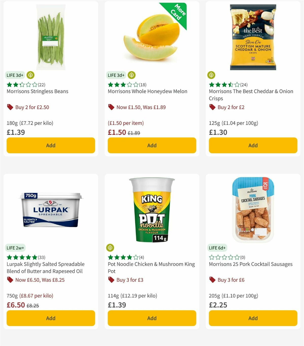 Morrisons Offers from 8 July