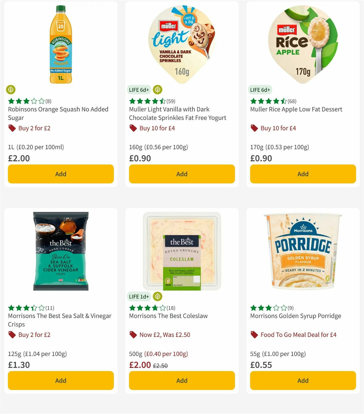 Morrisons Offers from 8 July