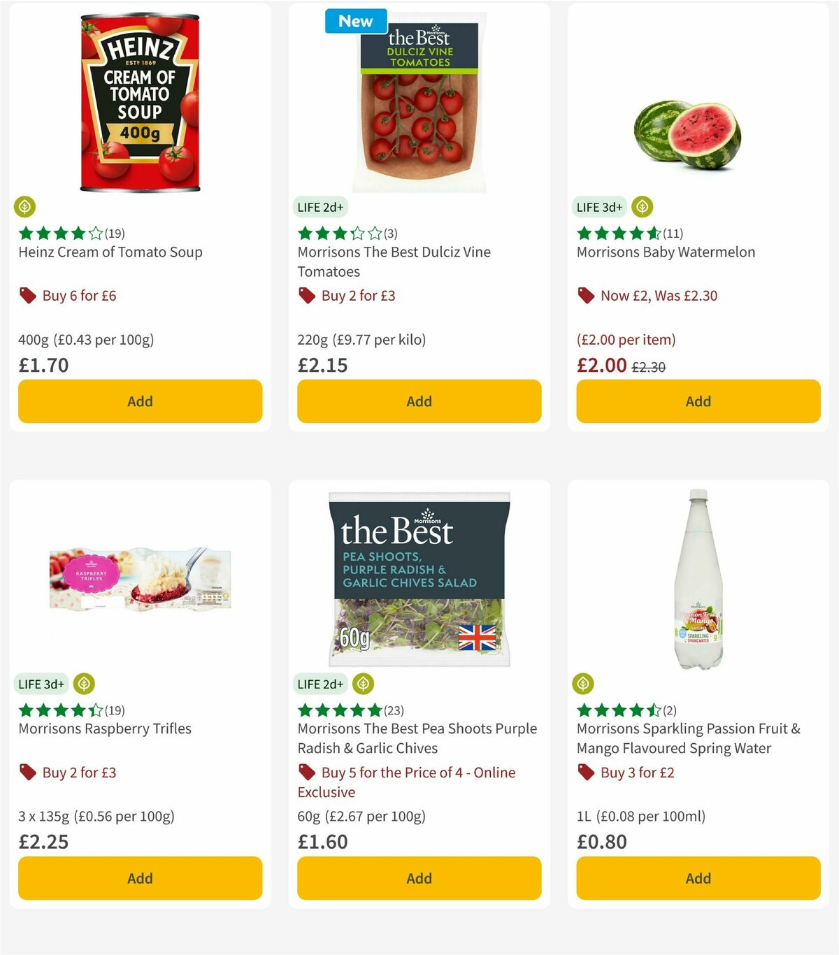 Morrisons Offers from 8 July
