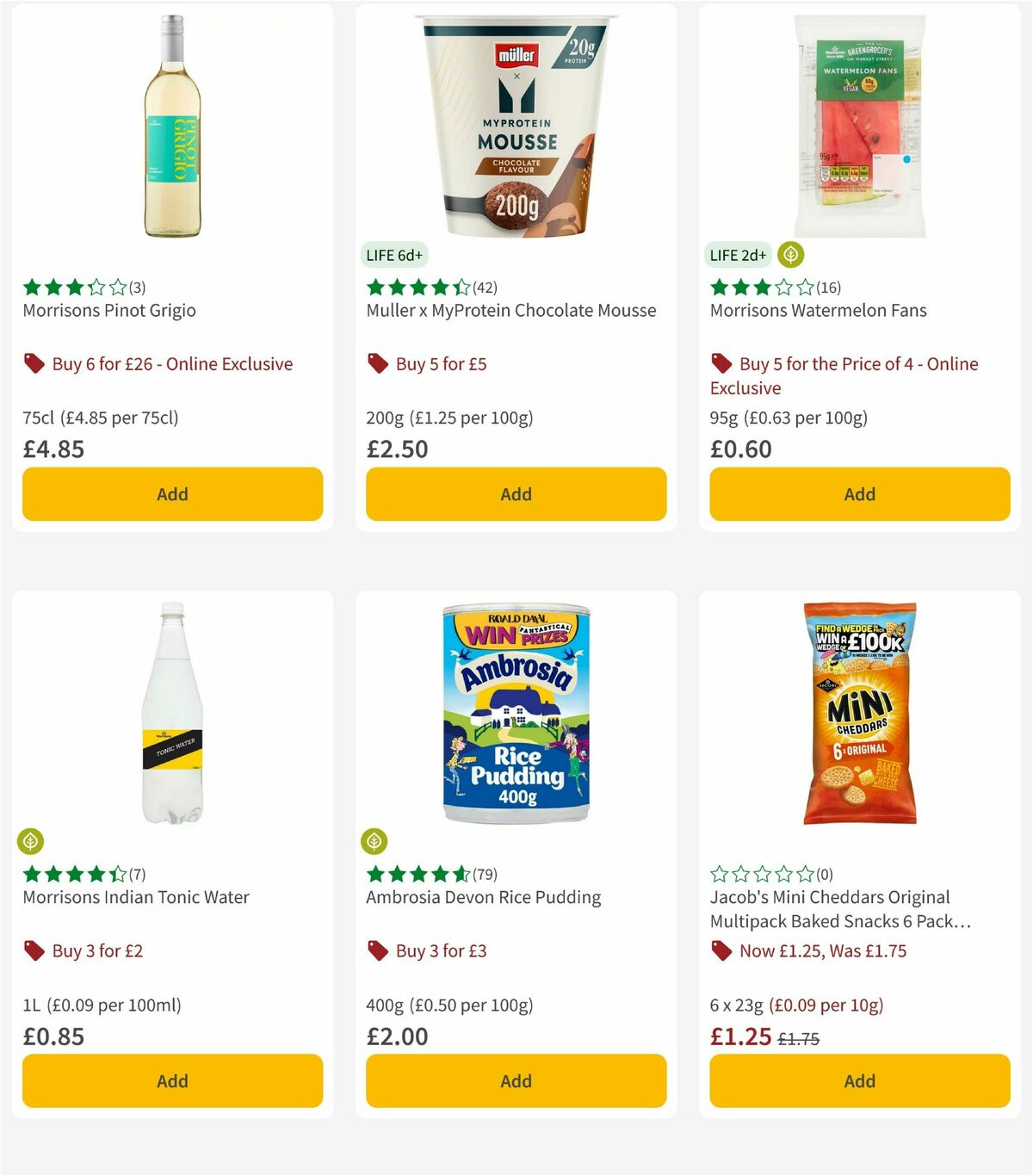 Morrisons Offers from 8 July
