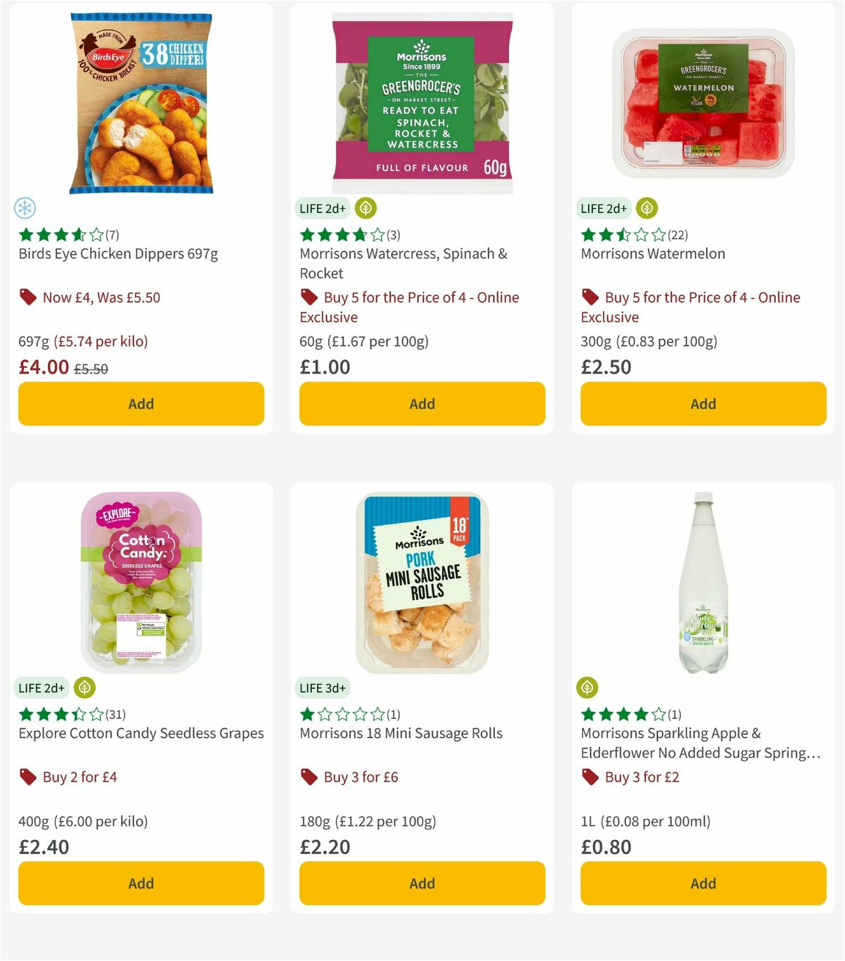 Morrisons Offers from 15 July