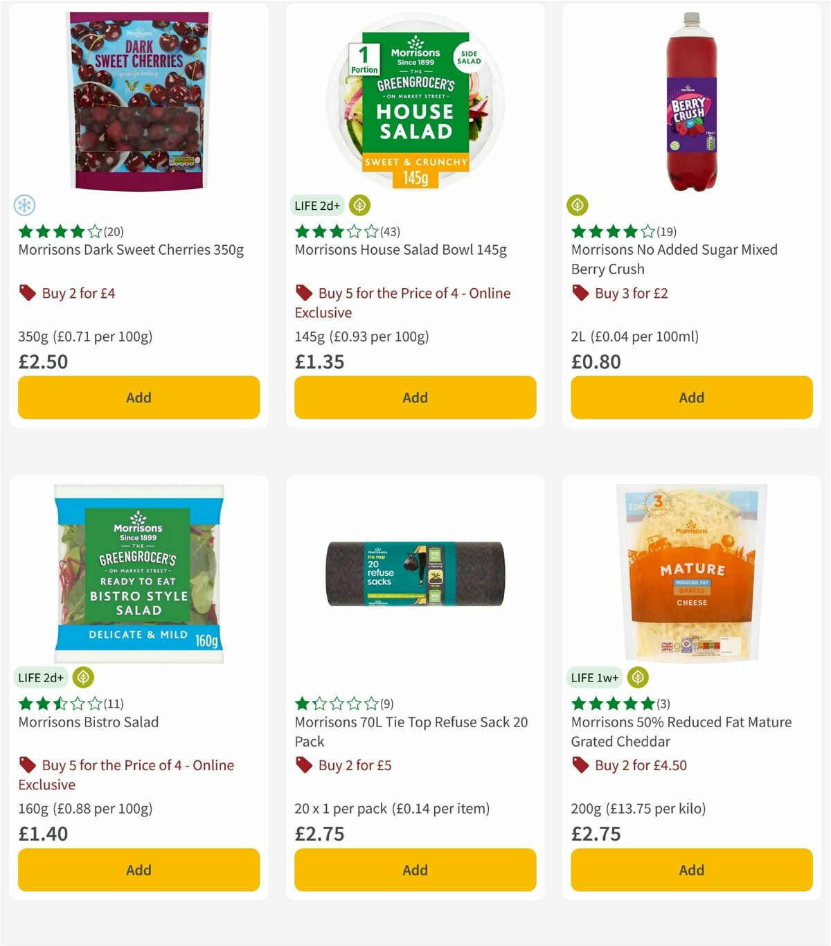 Morrisons Offers from 15 July