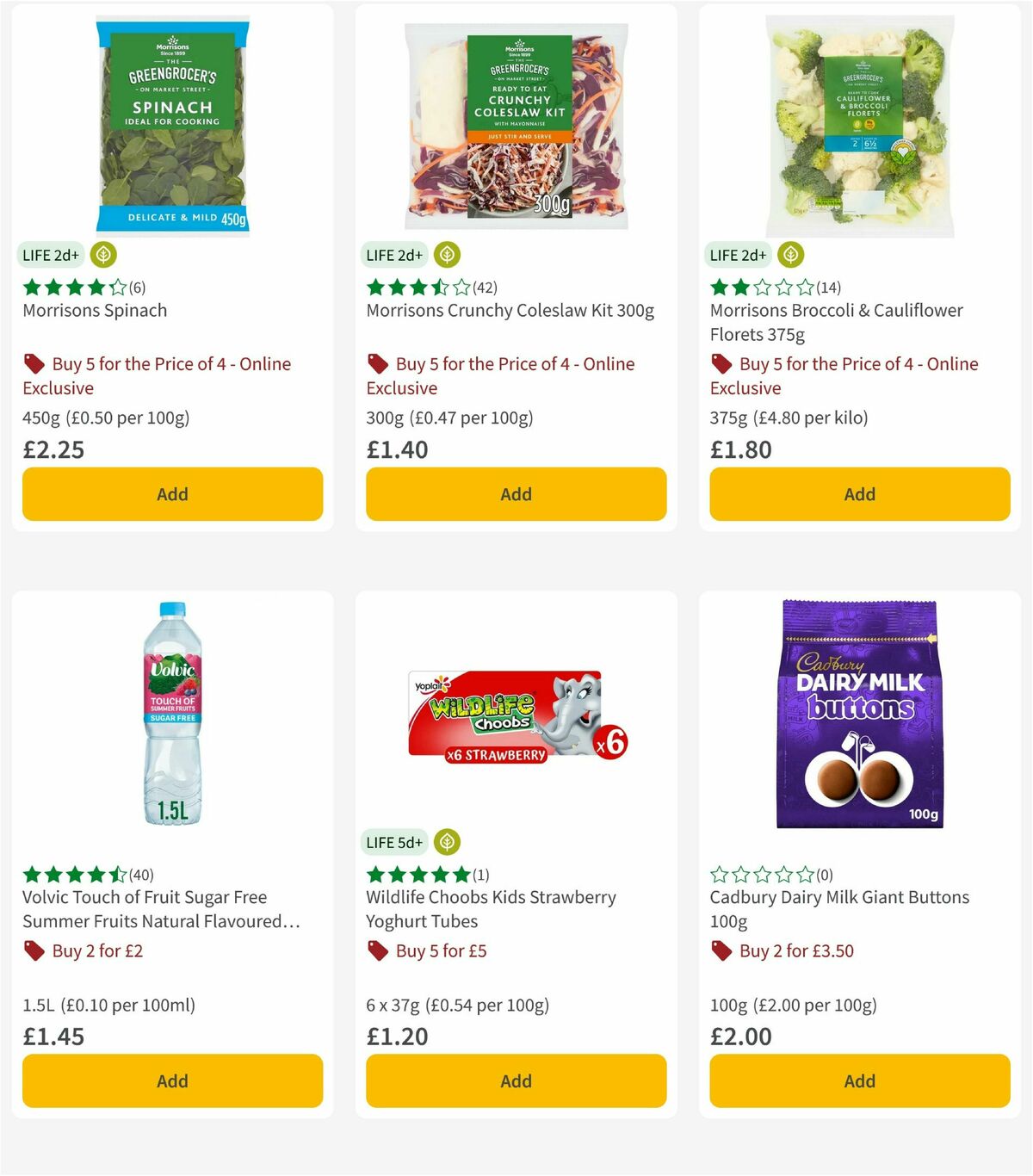 Morrisons Offers from 15 July