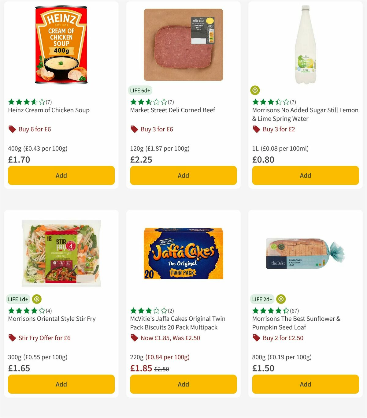 Morrisons Offers from 15 July
