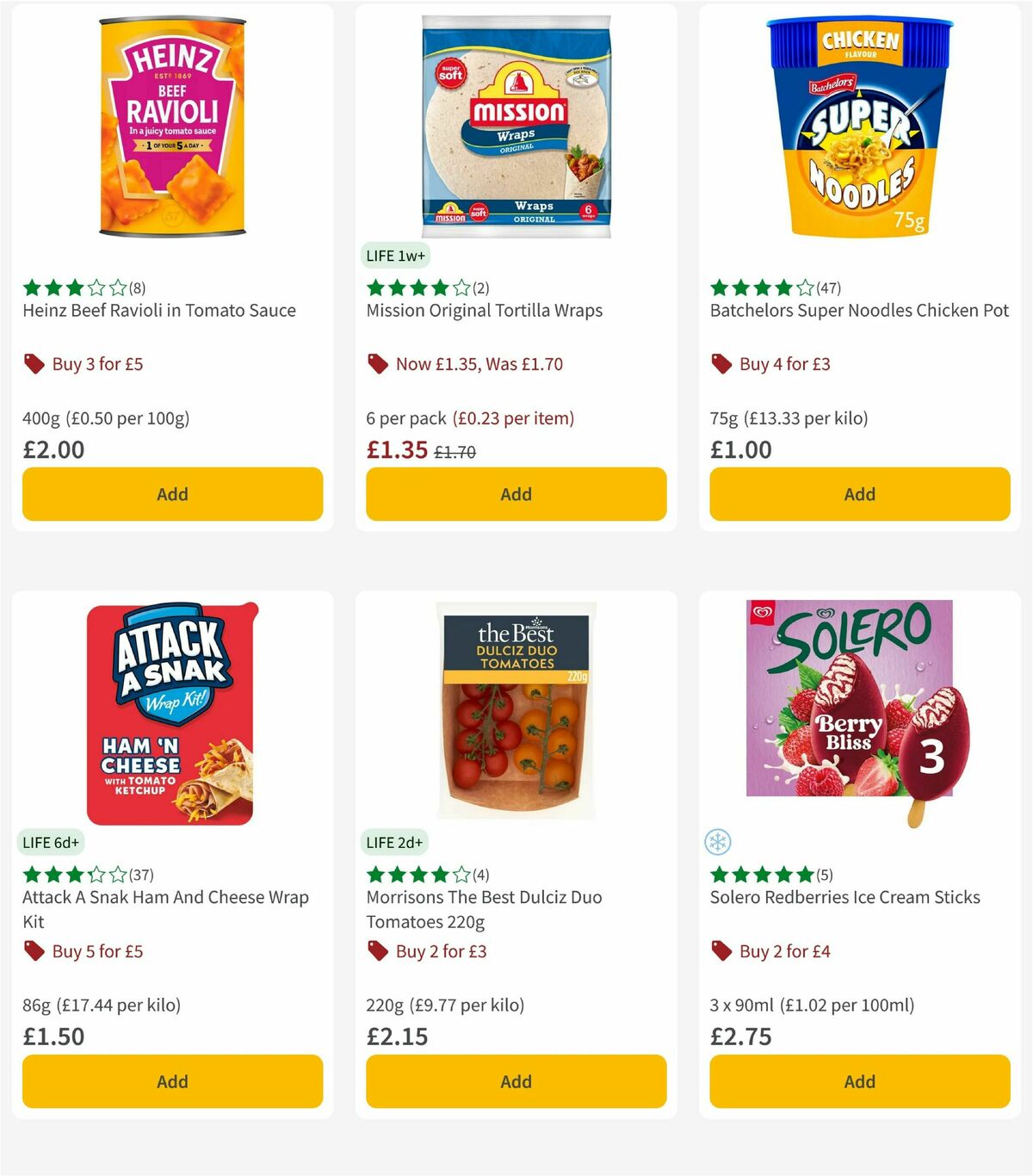 Morrisons Offers from 15 July