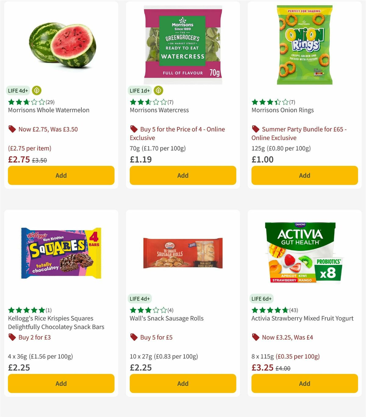 Morrisons Offers from 15 July