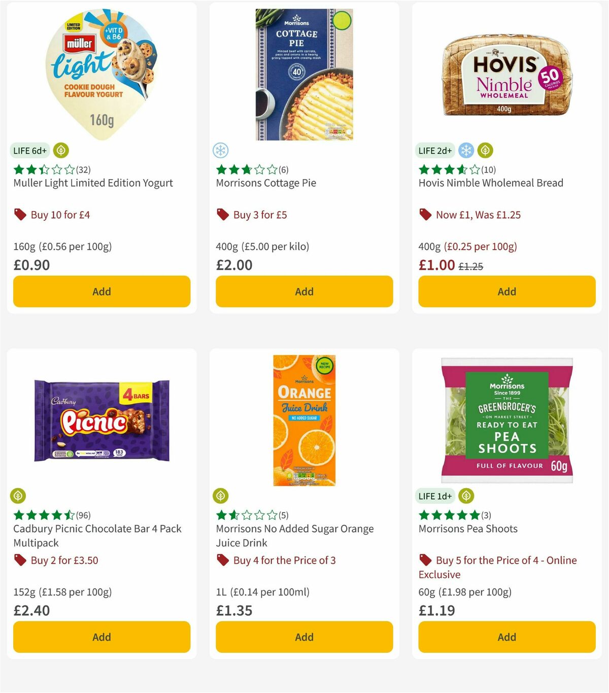 Morrisons Offers from 15 July
