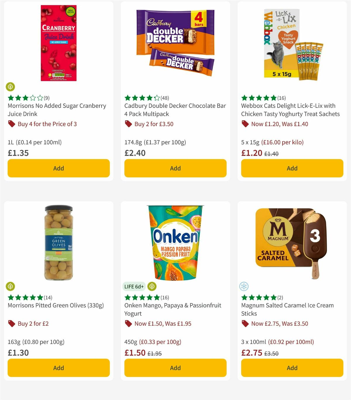 Morrisons Offers from 15 July
