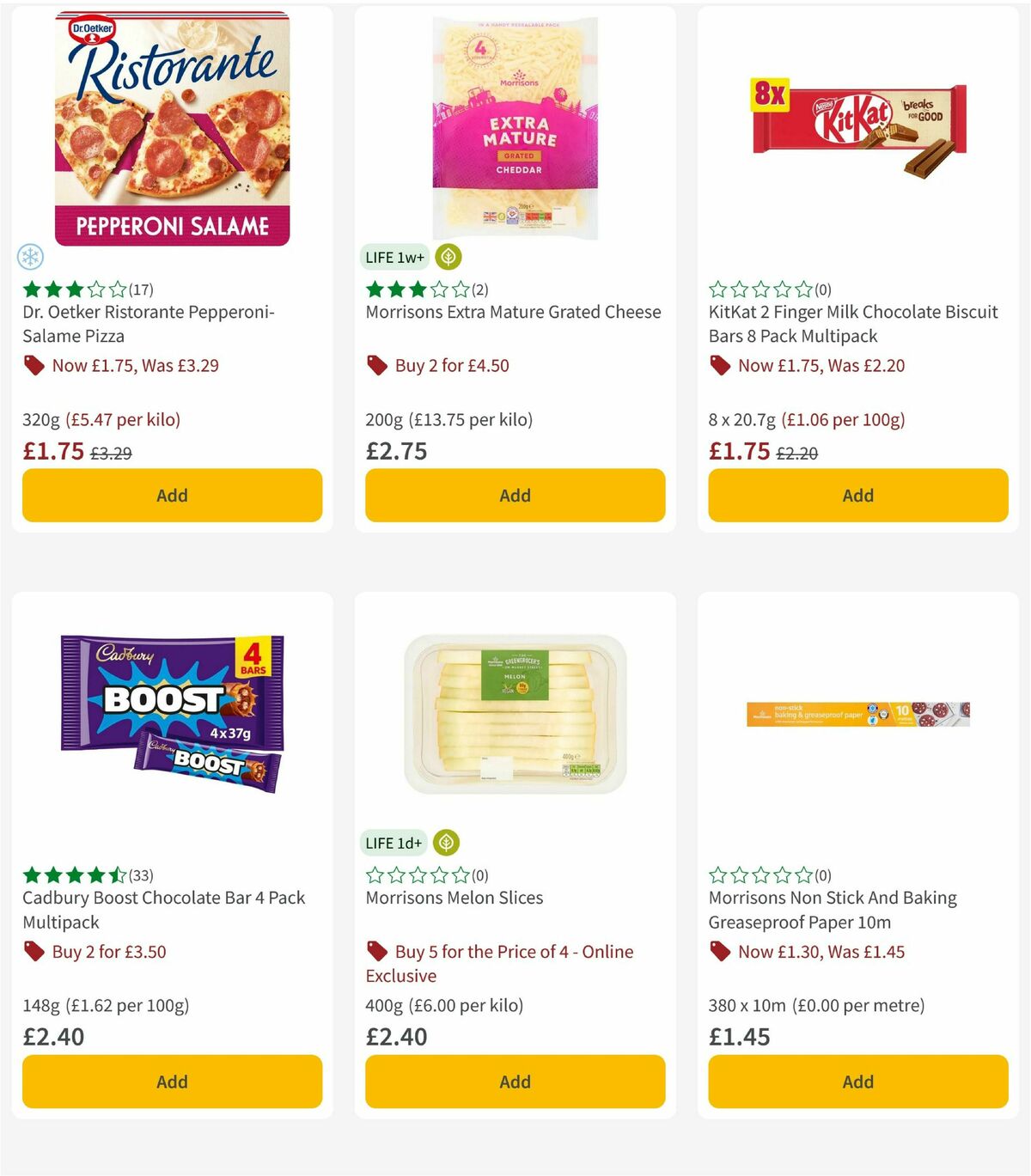 Morrisons Offers from 15 July