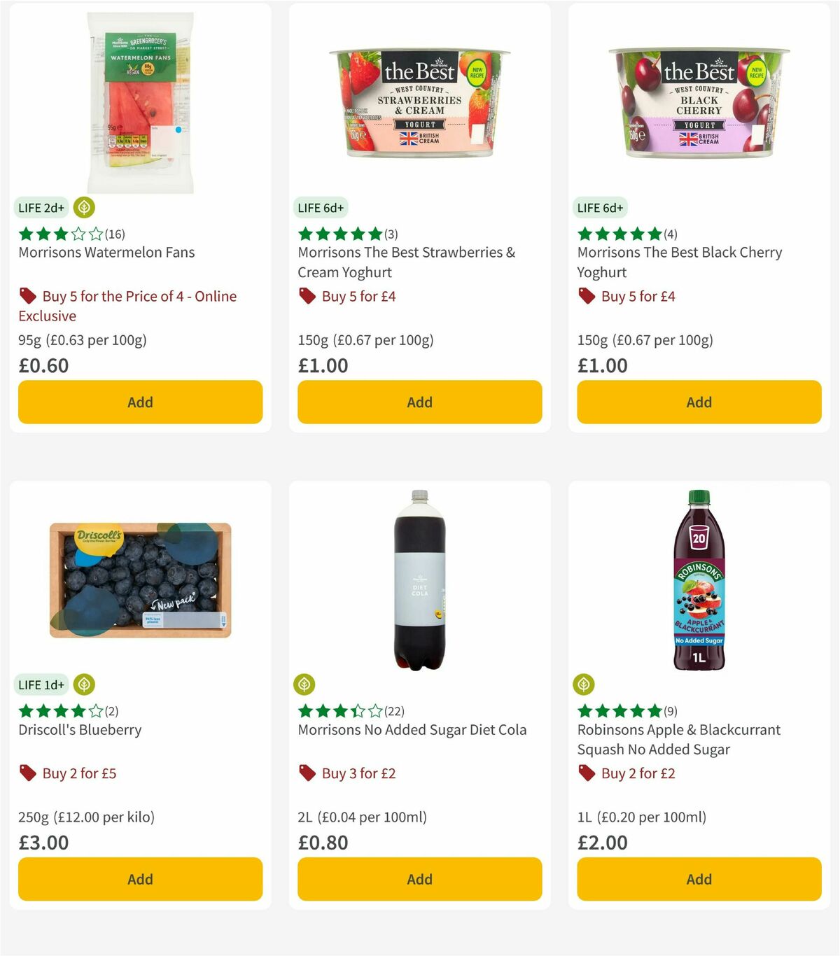 Morrisons Offers from 15 July
