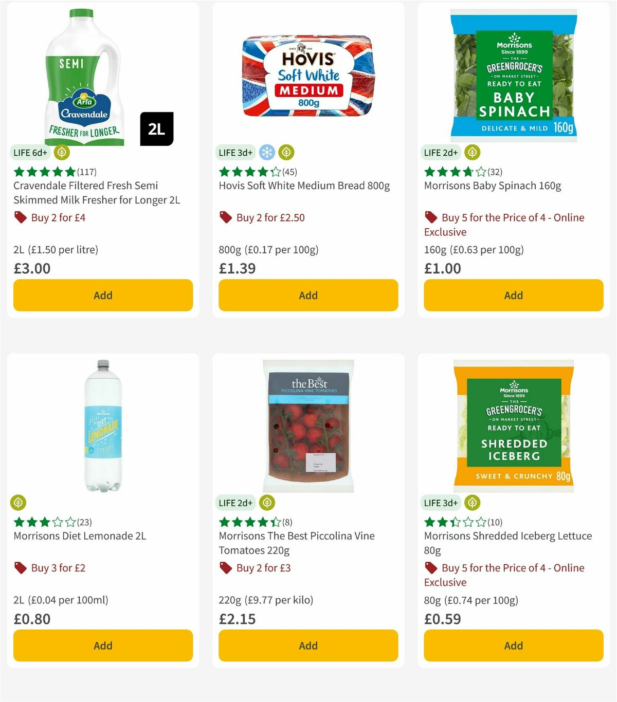 Morrisons Offers from 15 July