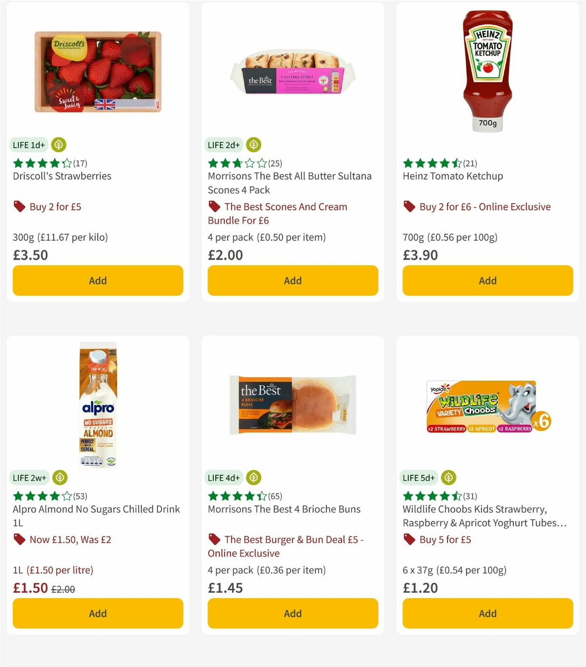 Morrisons Offers from 15 July