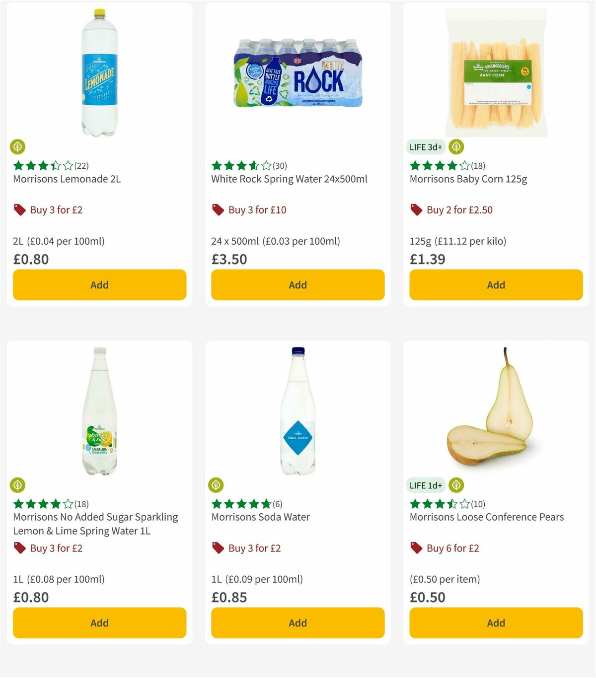 Morrisons Offers from 15 July