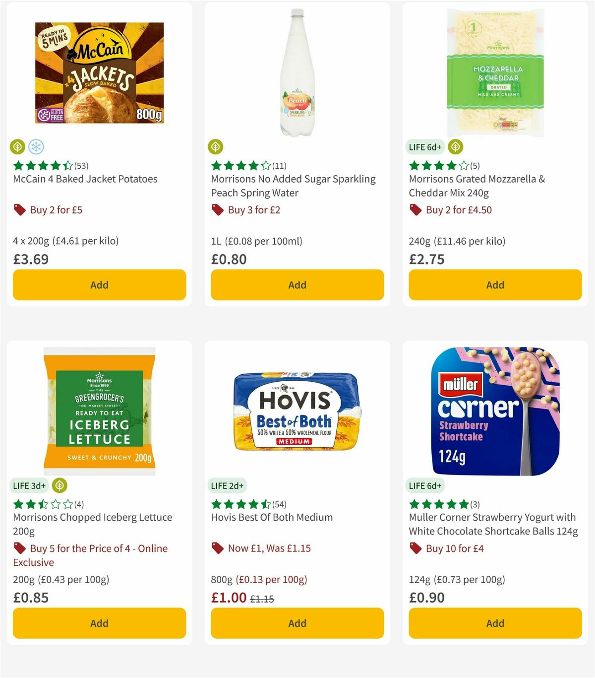 Morrisons Offers from 15 July