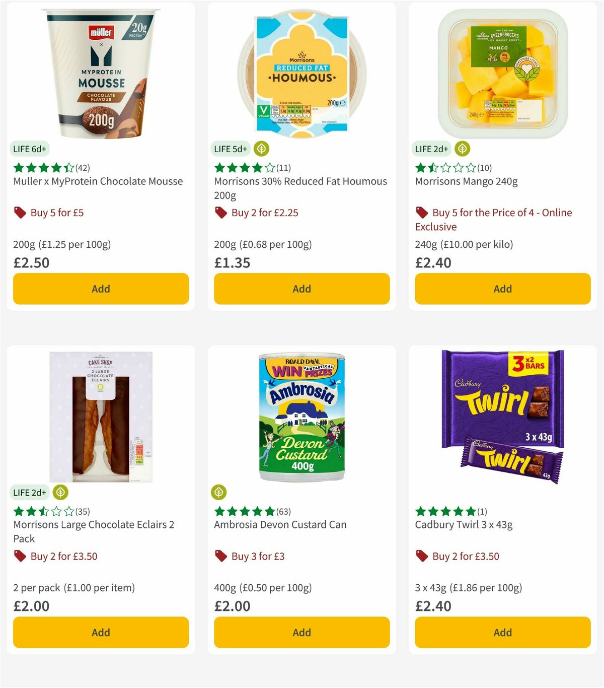 Morrisons Offers from 15 July
