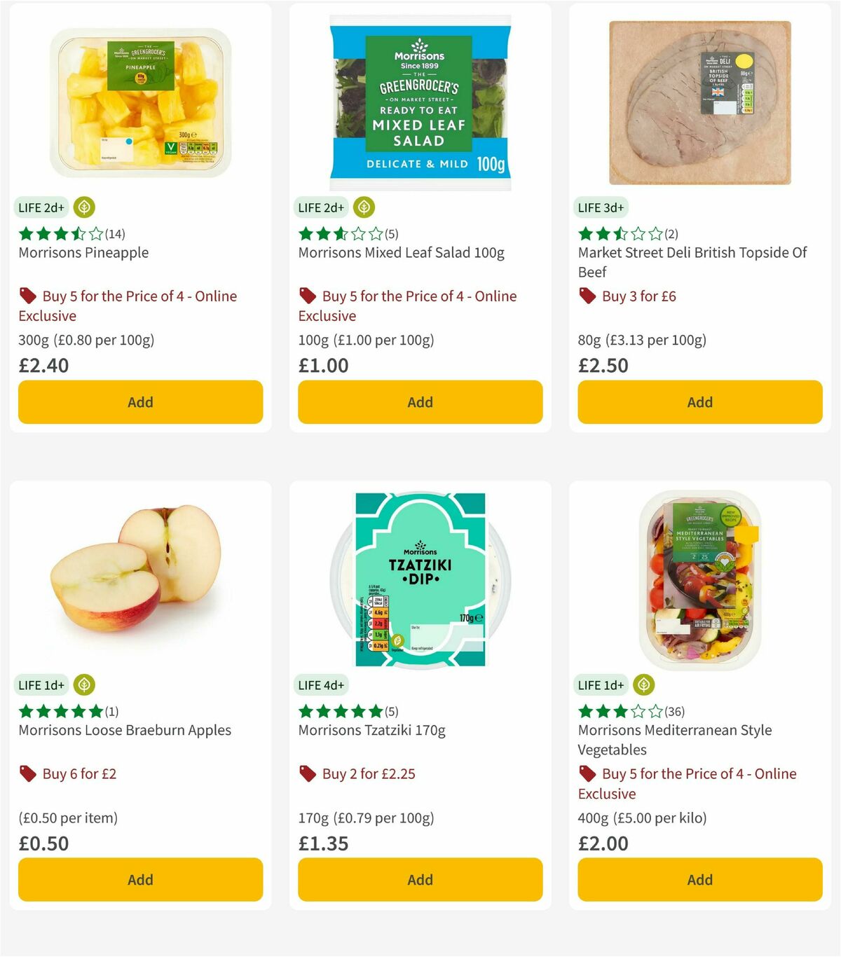 Morrisons Offers from 15 July