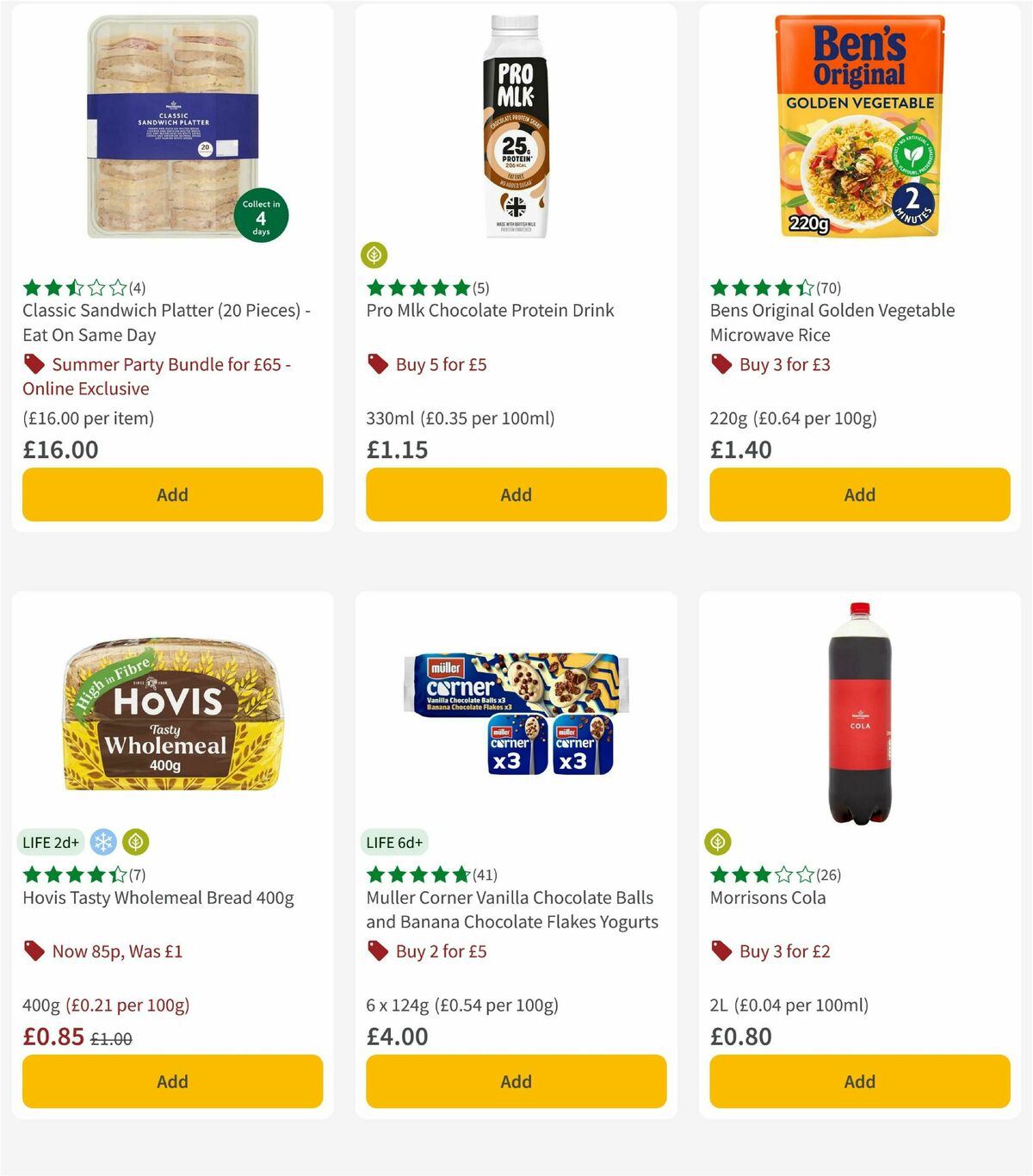 Morrisons Offers from 15 July
