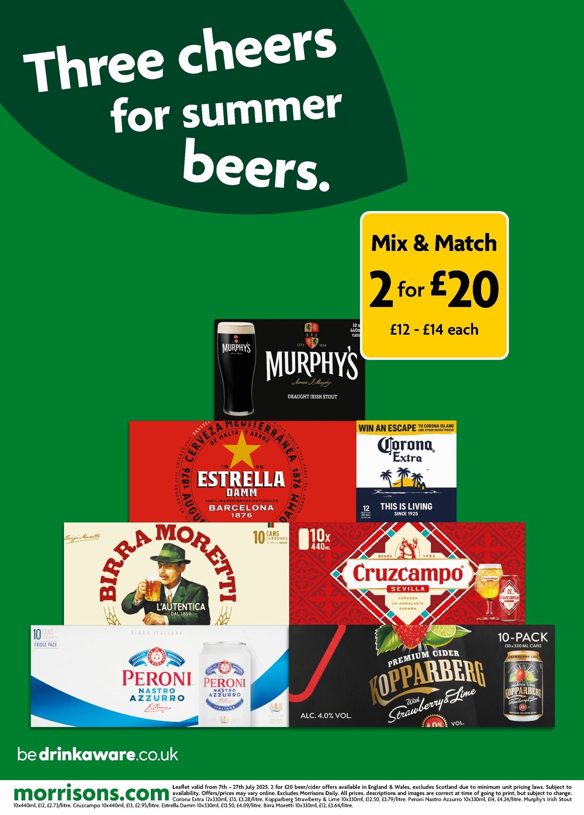 Morrisons Offers from 7 July
