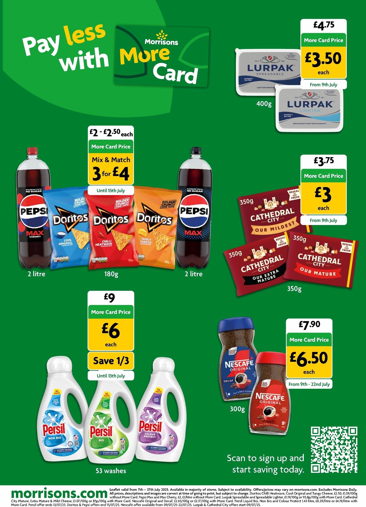 Morrisons Offers from 7 July