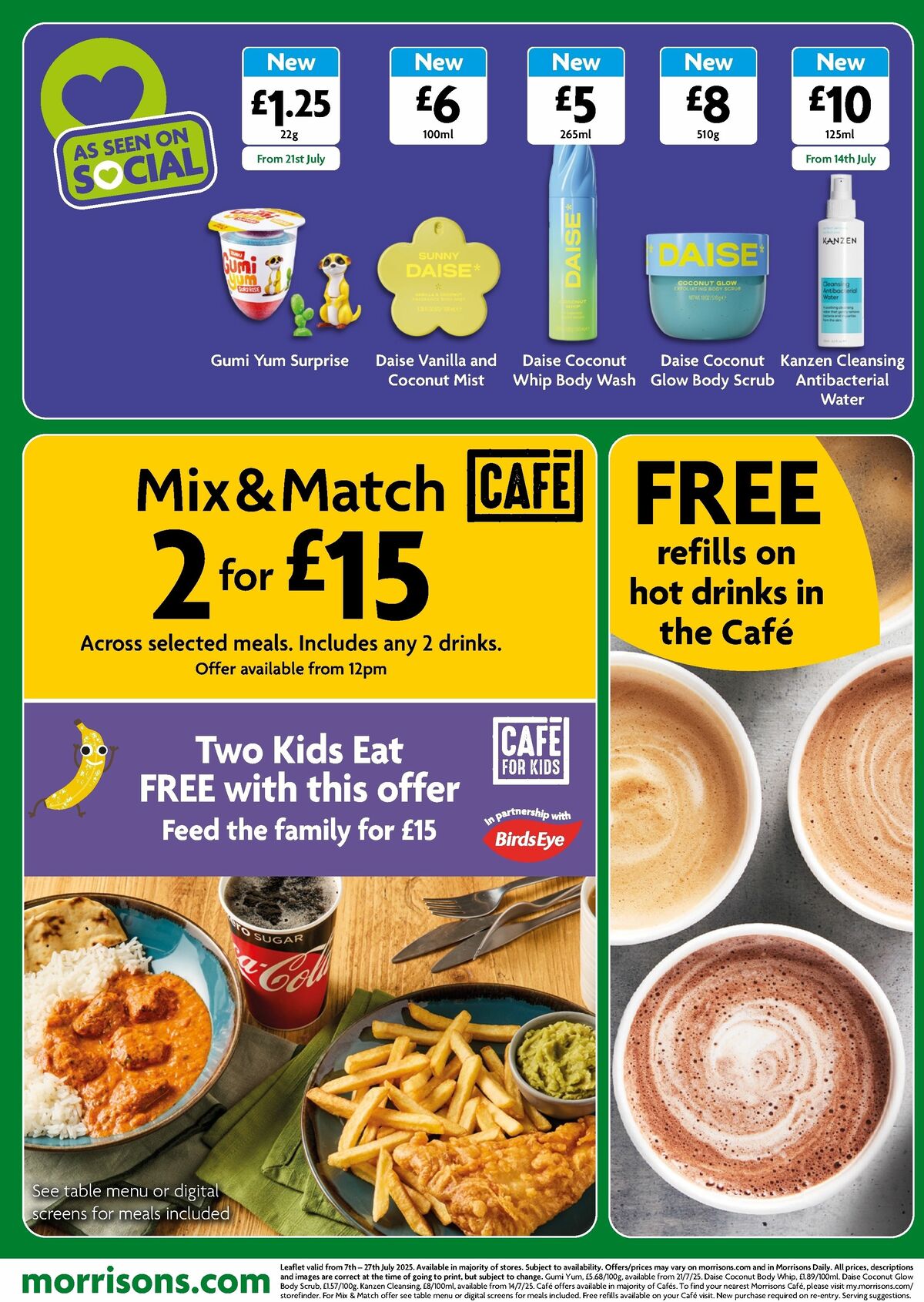Morrisons Offers from 7 July