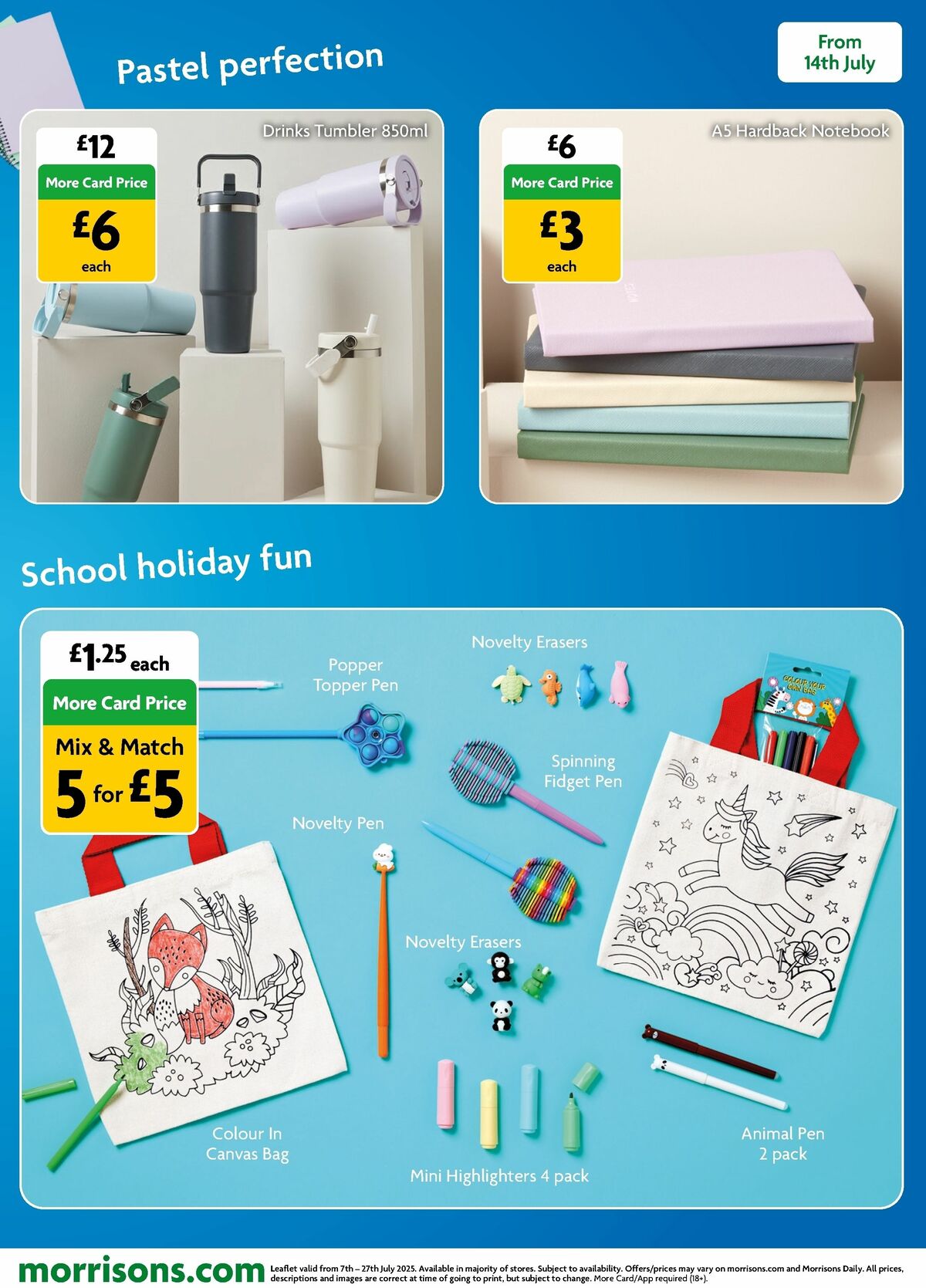 Morrisons Offers from 7 July