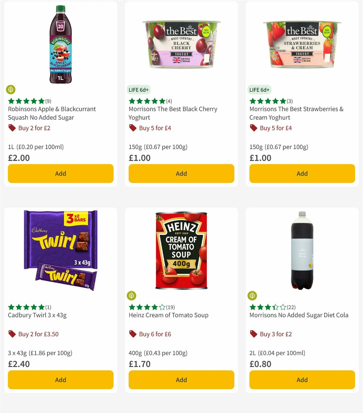 Morrisons Offers from 28 July