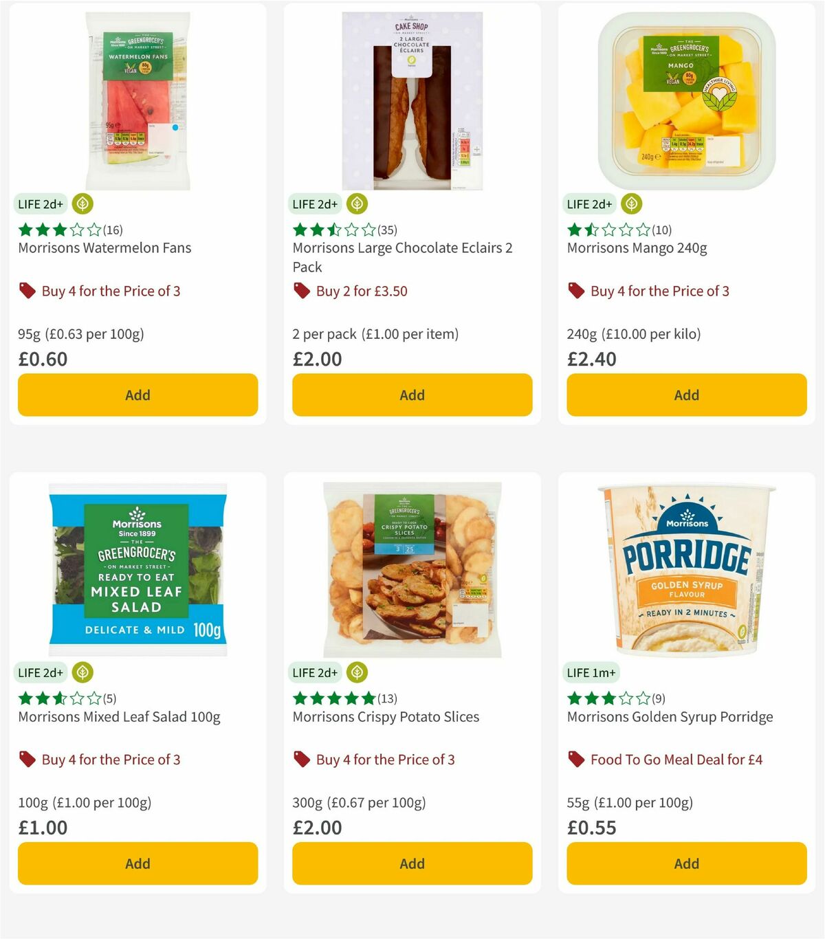 Morrisons Offers from 28 July