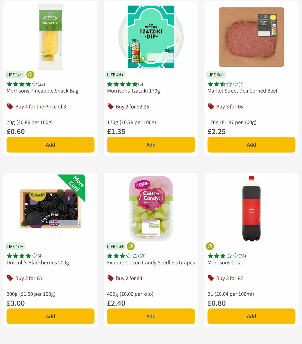 Morrisons Offers from 28 July