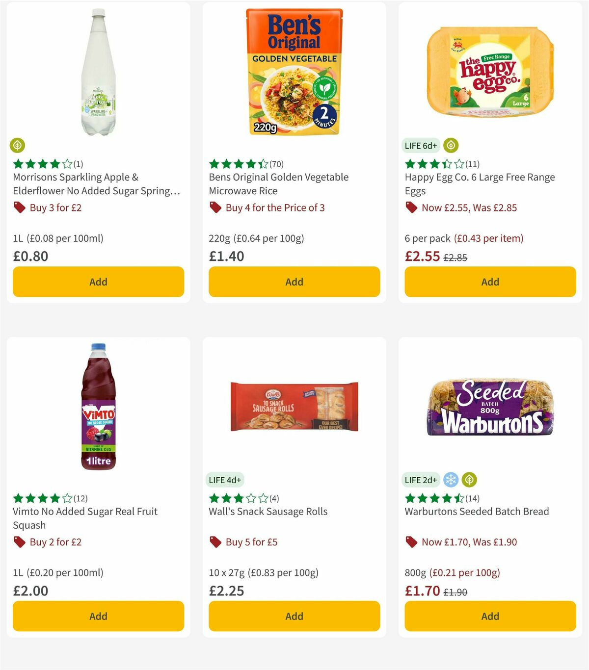 Morrisons Offers from 28 July