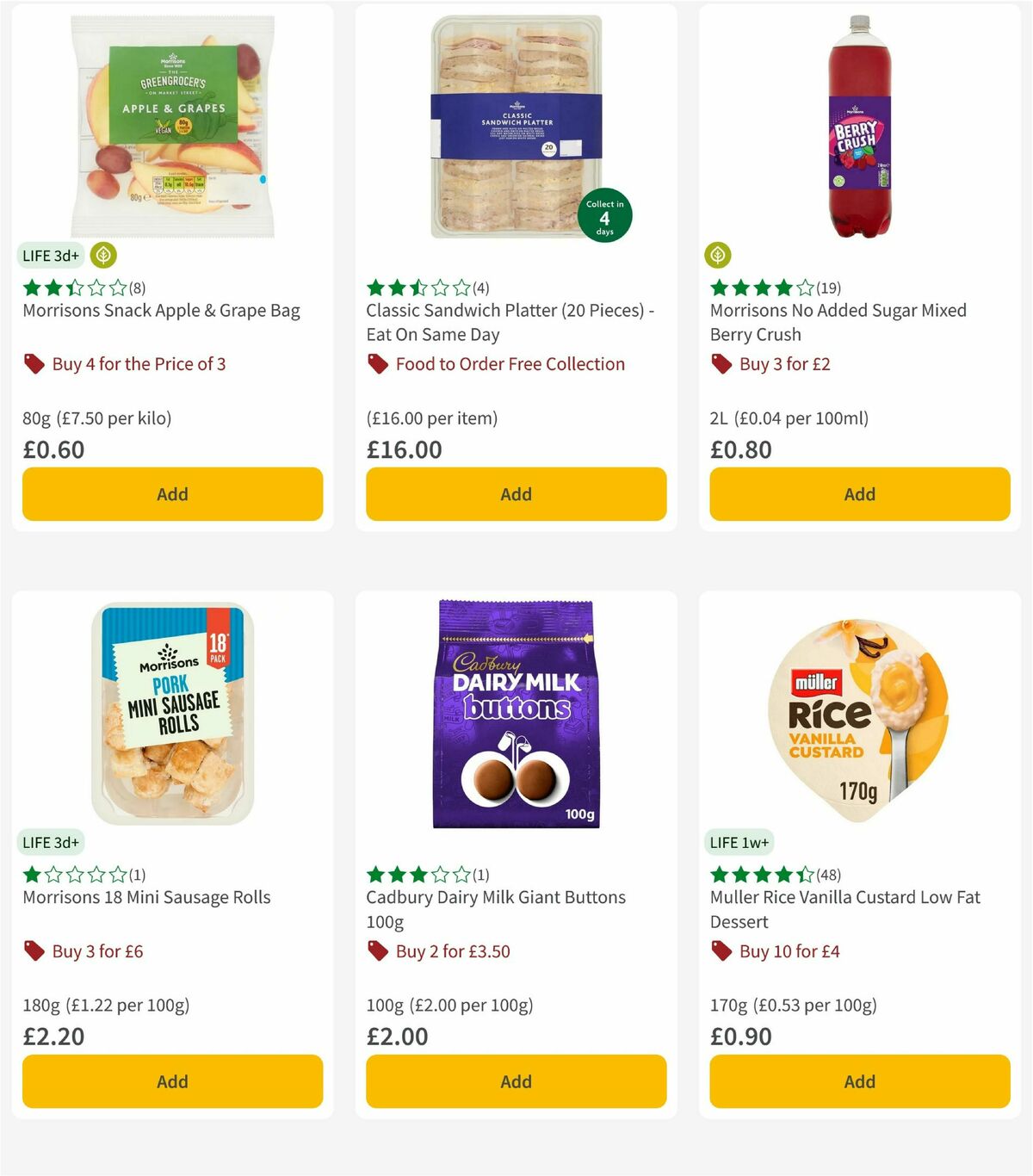 Morrisons Offers from 28 July