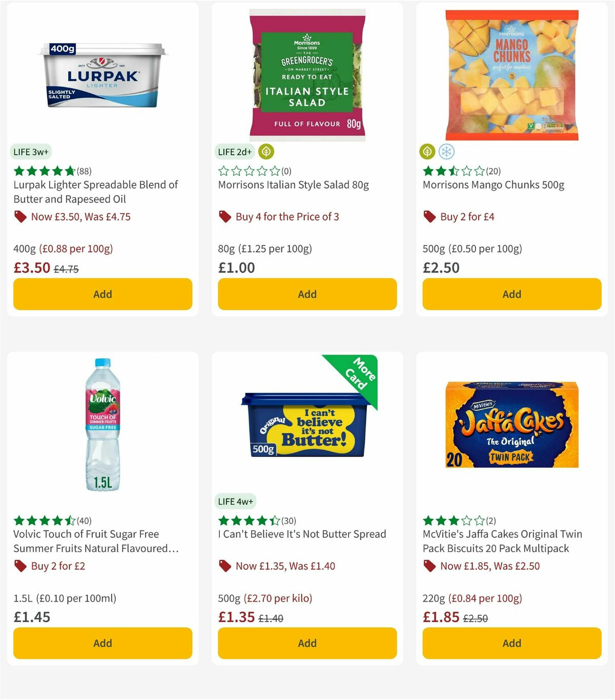 Morrisons Offers from 28 July