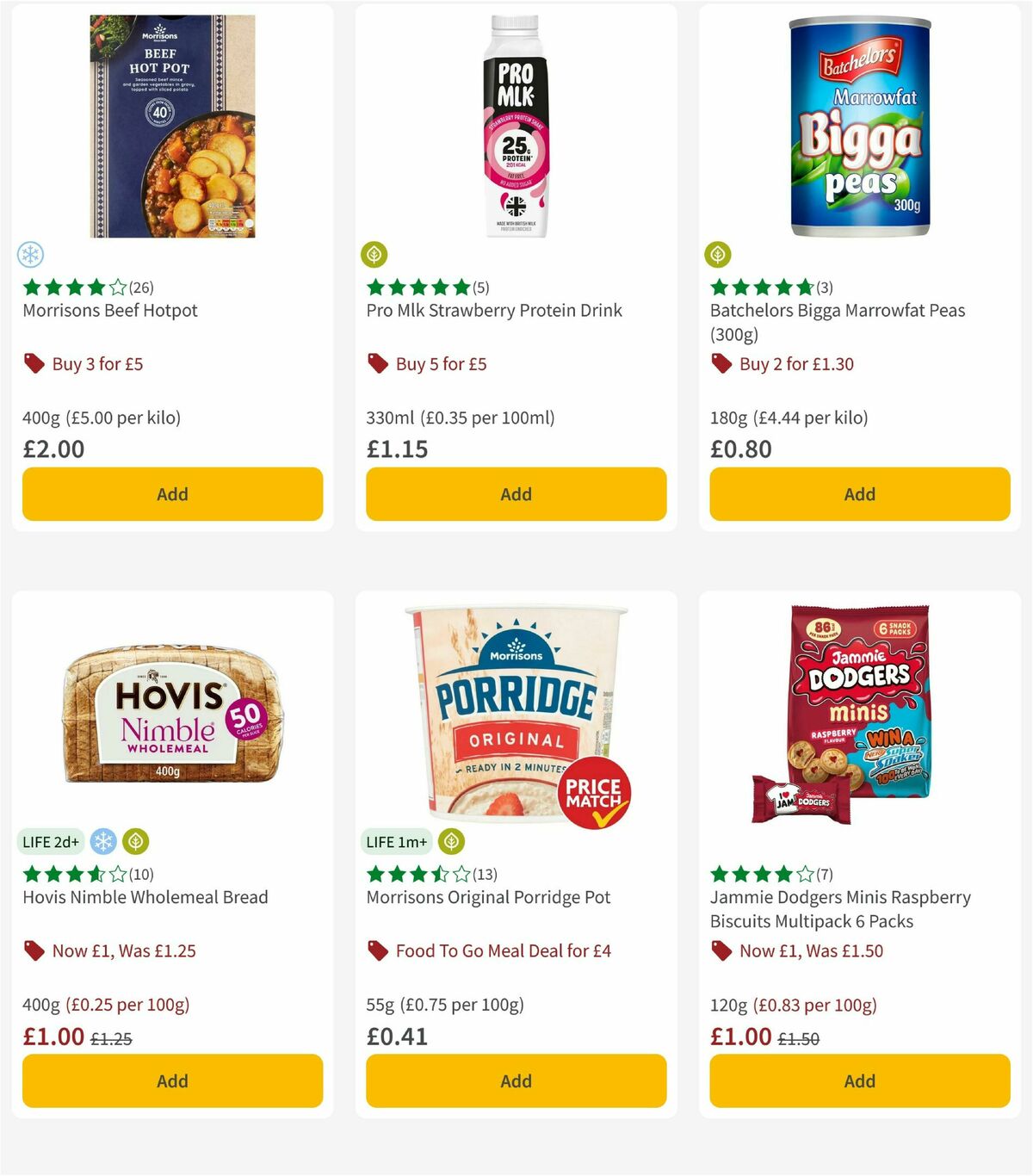Morrisons Offers from 28 July