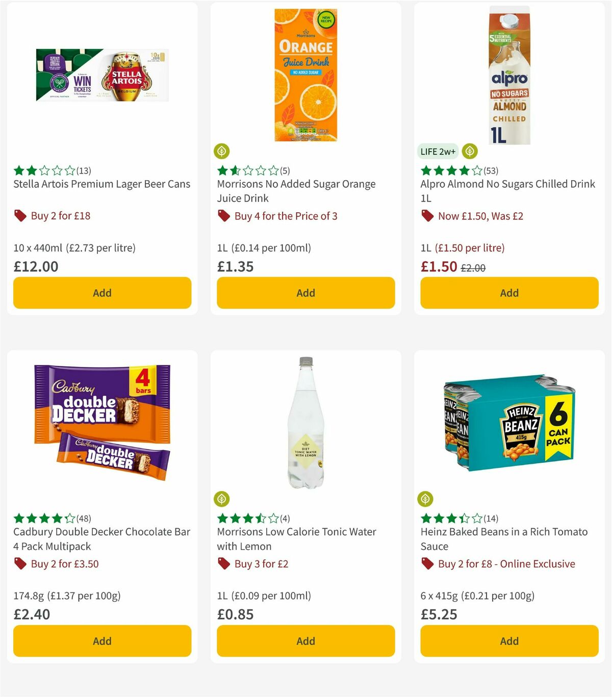 Morrisons Offers from 28 July