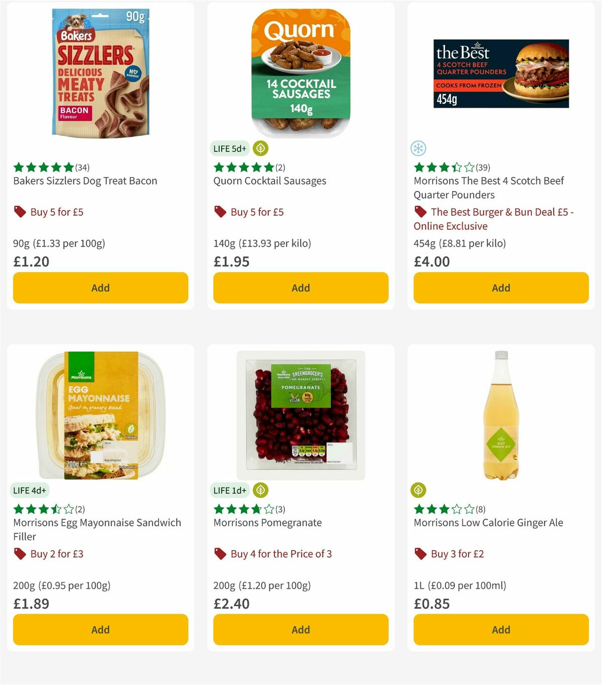 Morrisons Offers from 28 July