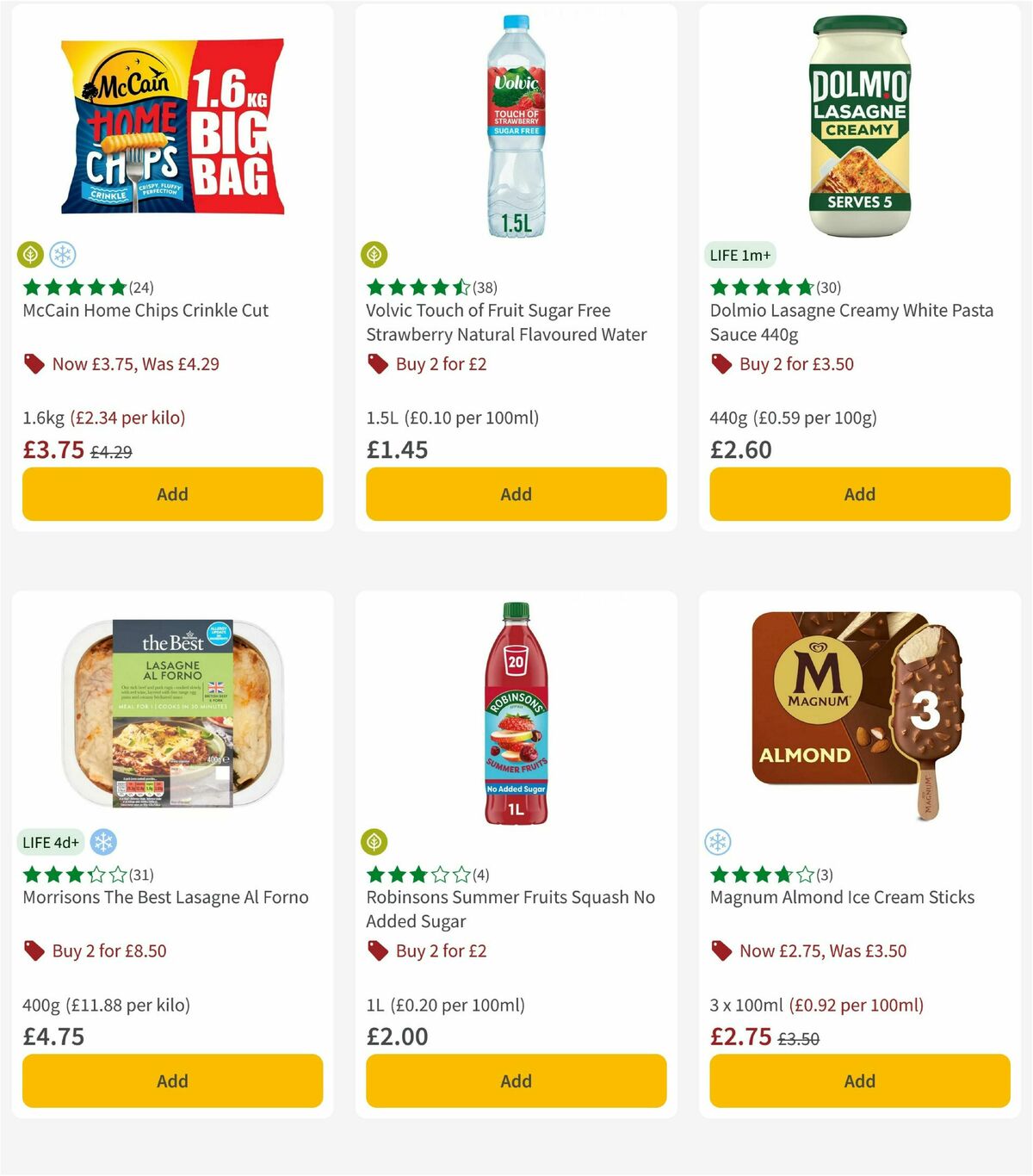 Morrisons Offers from 28 July