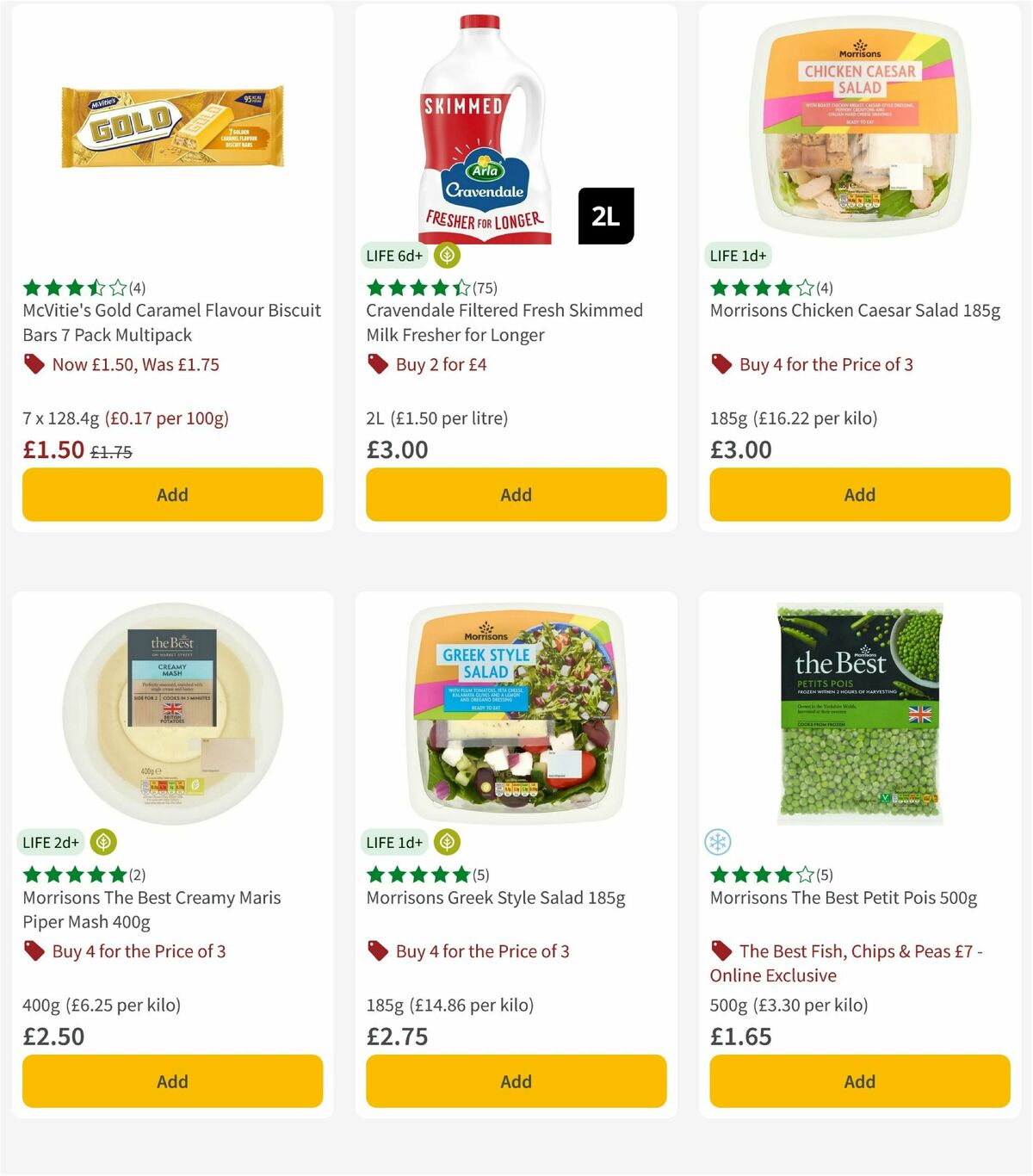 Morrisons Offers from 28 July