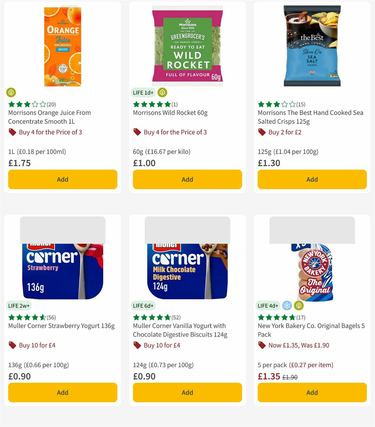 Morrisons Offers from 28 July